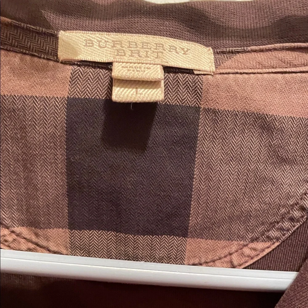 Burberry Brit quarter zip pullover swestshirt